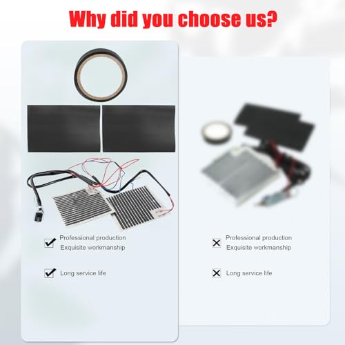 Universal Motorcycle Heated Grips Handlebar Heater Hand Warm Grip Inserts Pads Winter Warmer 12V With Switch Heat Thermal Cover Resistant Tape Motorbike ATV - size: Heated Hand Grip