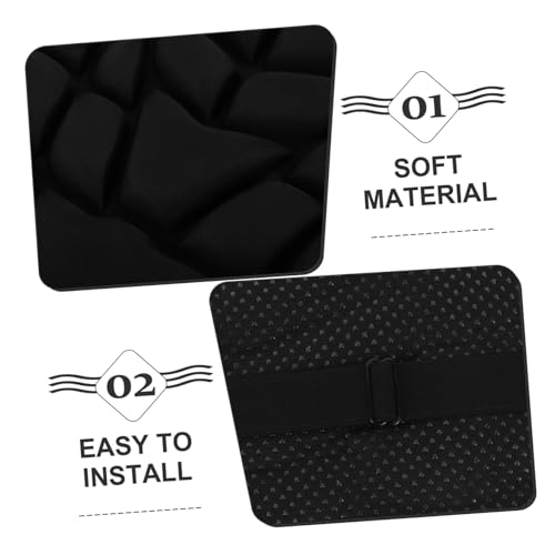 Motorcycle Seat Cushion Pad Comfortable Cover Shock Absorption and Heat Insulation for Rides Weather Breathable Motorcycle Accessories