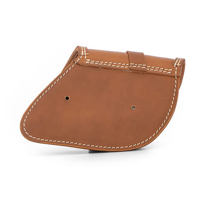 Leather Swingarm Bag Compatible with all 2015-2024 Scout and Scout Bobber, 2025-2026 Scout 101, 2025-2026 Scout Classic, 2025-2026 Sport scout, 2025-2026 Super Scout (Desert Tan) - color: Desert Tan