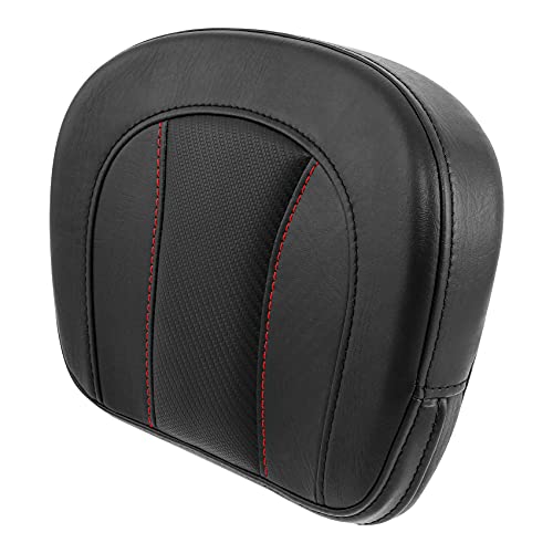 Detachable Sissy Bar Backrest Pad Fits For Harley 1997-2023 Touring Road King Tri Glide Street Glide Road Glide Electra Glide 2018-2023 Softail Slim FLSL Low Rider FXLR - color: Style E# 3