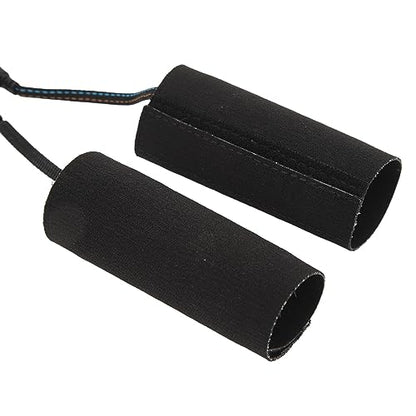 Heated Motorcycle Grip Cover, Aramid Fiber Heated Handlebar Pad with 6 Temperature Settings for Motorcycles and ATVs