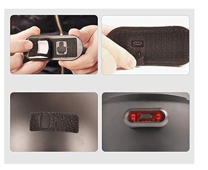 Motorcycle Helmet Night Light,Universal LED Helmet Taillight USB Rechargeable