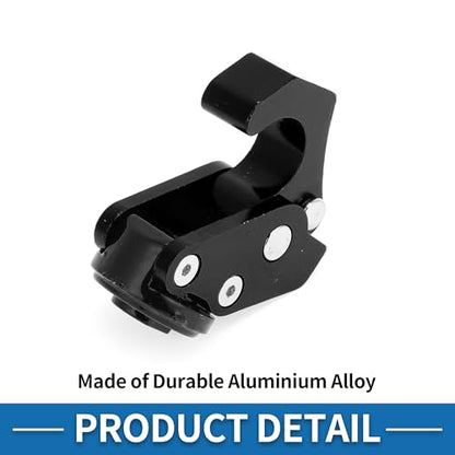 Motorcycle Handlebar Hook Helmet Gloves Luggage Hanger Motorcycle Hook Hanger Aluminum Alloy Black - color: Black