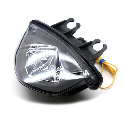 MZS Motorcycle Tail Light, LED Integrated Turn Signal Blinker Smoke Lens Compatible with GSXS 750 GSXS750Z 2017-2020 / GSXS 1000 GSXS1000F 2015-2020 / GSX-S1000Z 2015-2020 - size: GSXS 750/1000/1000F