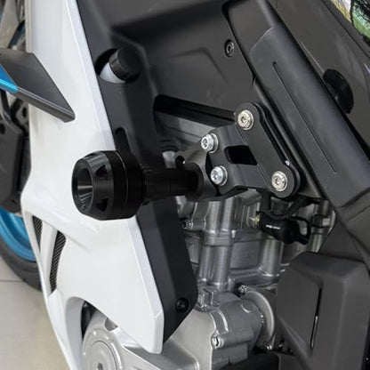 MFGZD for 675SR Motorcycle Frame Sliders Crash Protector Compatible with CFMOTO 675SS 675SR-R 675SR 675NK 675SRR Frame Sliders Engine Guard Bar Crash Protector - size: For 675SR