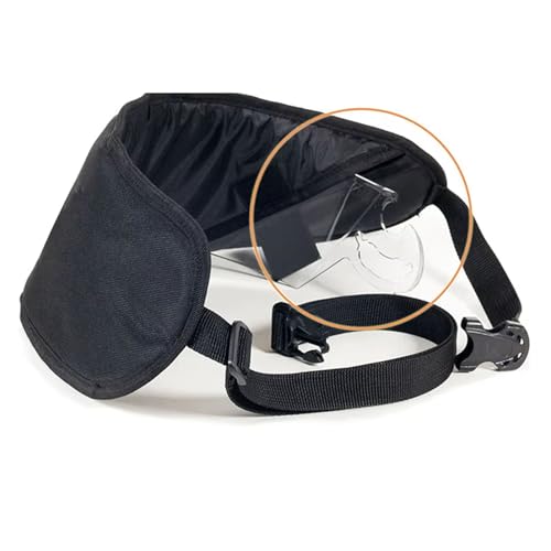 Motorcycle Helmet Visor Bag for Klim Radius Pro Lens Protective Helmet Lens Storage Pouch Soft Lined Scratch Resistant Carry Case Accessories