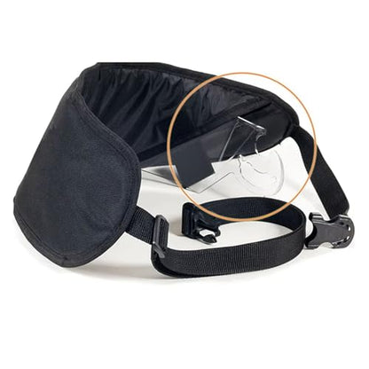 Motorcycle Helmet Visor Bag for FXR Clutch Lens Protective Helmet Lens Storage Pouch Soft Lined Scratch Resistant Carry Case Accessories