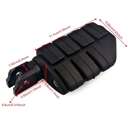 Matte Black Front Rider Foot Pegs Compatible with Harley Softail Breakout Street Bob Sport Glide Low Rider FXST 2018-2023 - color: Matte Black, size: Rider Pegs