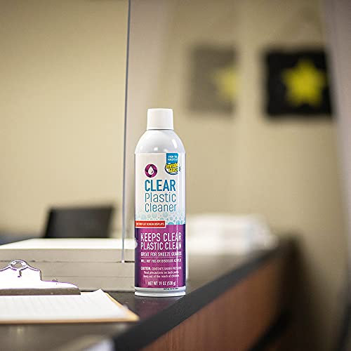 Invisible Glass 91014 Clear Plastic Cleaner – Cleans and Protects Plastic on Electronics, Appliances, Eyewear, Cars, Trucks, RVs, Boats & More, Helps Prevent Fog and Static – 19 oz - size: 19 Ounce (Pack of 1)