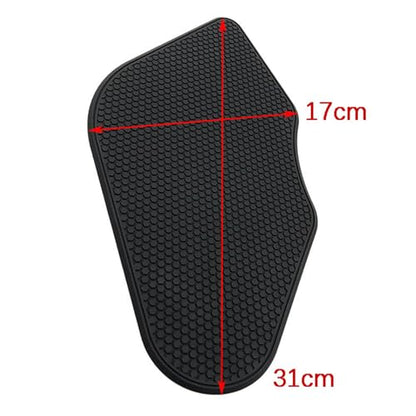 Motorcycle Side Fuel Tank Pad Protector Knee Grip Traction Pad Sticker Compatible with Suzuki V-Strom 650XT DL650 2017-2024, Self -Adhesive, Waterproof Rubber, Scratch Resistant