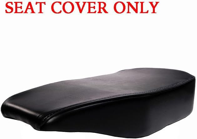 JMCHstore Upgraded 17'' Seat Cover for Coleman BT200X Mini Bike 196cc, Hisun BT200X 200cc Trail Bike Cushion Replacement Parts Black - color: Black
