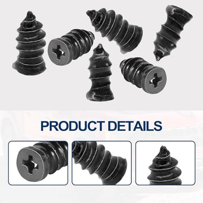 Tire Repair Kit - 40pcs Vacuum Rubber Nails for Emergency Puncture Repair on All Vehicles (Car, Truck, Motorcycle, ATV, Tractor tire,JP), Without Tools - size: 40pcs