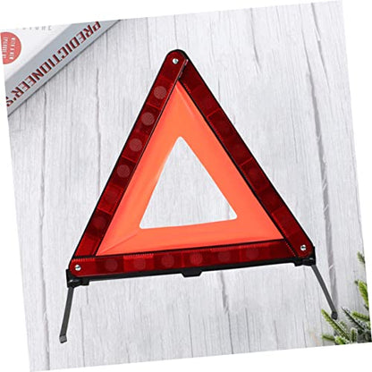 Gatuida Warning Triangle Sign for Vehicles Emergency Kit Reflective Collapsible Design Roadside Triangle