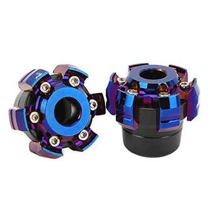 Acouto Aluminum Alloy Motorcycle Wheel Front Fork Frame Slider with Falling for Universal Motorcycle and