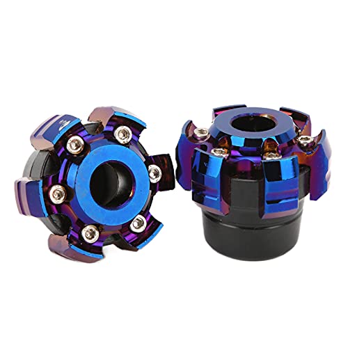 Acouto Aluminum Alloy Motorcycle Wheel Front Fork Frame Slider with Falling for Universal Motorcycle and