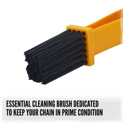 Tru-Tension | Muck Monkey Chain Brush | Motorcycle Tools - size: 1 Count (Pack of 1)