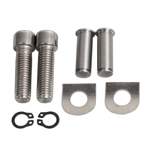 2.75" Chrome Passenger Foot Pegs Support Mount Footrest Extension Kit For Harley Softail Fat Boy Night Train 2000-2006 - color: Chrome