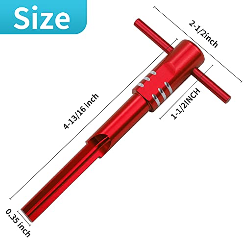 Ignition Switch Housing Motorcycle Alignment Tool Compatible with 2014-2020 Harley Touring Models - Red - color: Red