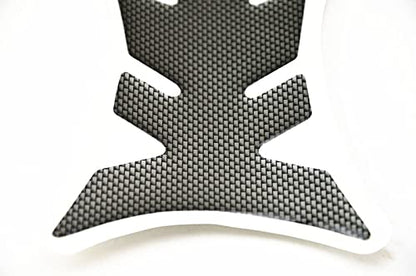 Carbon Fiber Look Powersports Gas Tank Protectors for Motorcycle - Gas Oil Fuel Tank Sticker Protector Decals Stickers Tank Pad Protector Motorcycle Stickers