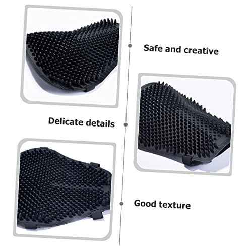 Thick Silicone Motorcycle Seat Cover Non Slip Breathable Cushion Pad Sunscreen Heat Resistant Motorbike Saddle for Comfortable Long Rides