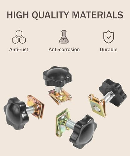 bylikeho Saddlebag Locks,Theft Deterrent Saddlebag Locks,Car Accessories Black Motorcycle Saddlebag Locks Mounting Screw Bolt Mounting Hardware,Fit for Touring Street Glide,Electra Glide,Road Glide
