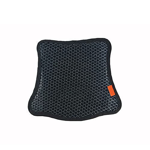 Motorcycle Seat Cushion,3D Mesh Motorcycle Seat Pad Breathable Seat Cover Air Cooling Comfortable Mesh Seat Cushion Pad Universal Seat Pad for Motorcycle,Double Layer M - size: Double Layer M