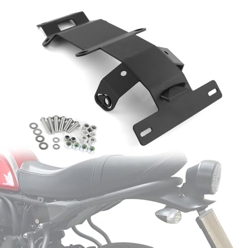 Motorcycle Fender Eliminator with LED Light Fit for XSR700 2015-2026 License Plate Holder Tail Tidy