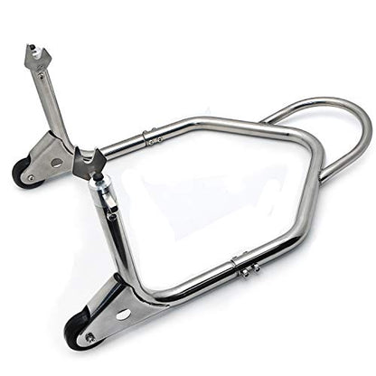 HTTMT- Motorcycle Stand Dirtbike Sport Bike Rear Wheel Lift Fork Swingarm Stand Paddock Stand [P/N: MT381-A-SR]