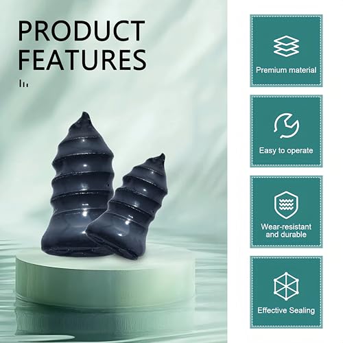 61PCS Tire Repair Rubber Nail, Vacuum Tire Repair Spiral Rubber Studs Kit, Self-Service Tire Screw Plugs Quick Repairs Tool with Screwdriver for Most Vehicle Tractor Tires Puncture Repairs - size: 60 PCS + Screwdriver
