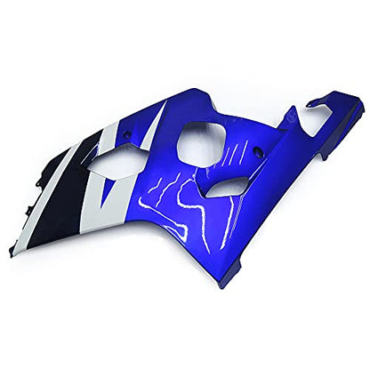 FLPRO ABS Plastic Full Fairings Kit Fit for Suzuki 2004 2005 GSXR600 GSXR750 K4 GSX-R600 GSX-R750 04 05 Injection Motorcycle Bodywork Gloss Blue White Black - color: gloss blue white black