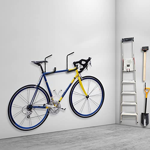 Heavy Duty Garage Storage Hooks, Overhead Garage Storage Rack, 4 Pack Wall Mounted Ladder Hook, Utility Ceiling Hangers & Organizer for Wood,Tools, Bicycle (10 x 14 Inch) - size: 11inch