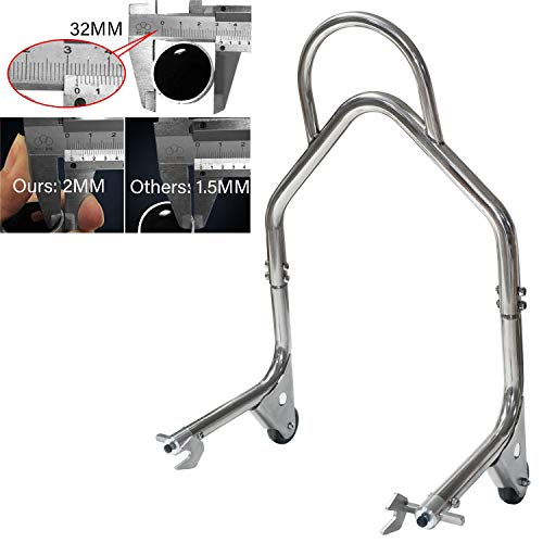 HTTMT- Motorcycle Stand Dirtbike Sport Bike Rear Wheel Lift Fork Swingarm Stand Paddock Stand [P/N: MT381-A-SR]