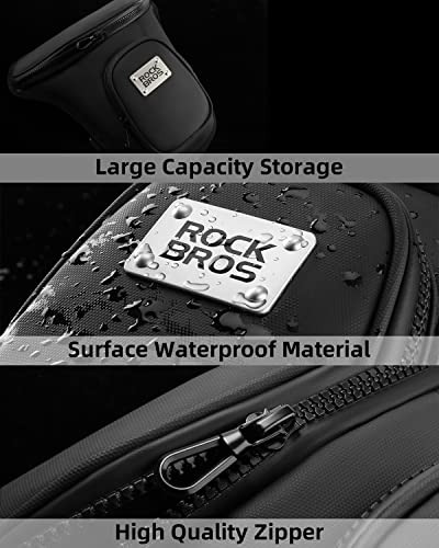 ROCKBROS Drop Leg Bag for Men Women - Motorcycle Thigh Bag with Removable Leg Harness for Hiking, Climbing, Cycling, Fishing, Riding, Travel