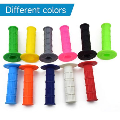 HIAORS 7/8" 22mm and 24mm Universal Motorcycle Grips Hand Grips Compatible with CRF50 CRF125 XR50 XR100 KX65 KX85 KX125 50cc 110cc 70cc Pit Dirt Bike Motocross Parts Green - color: Green