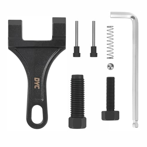 DYC Chain Breaker Tool 420-530 (Separate Pin Design) with 2 Replaceable Cutting Pins & Hex Key for 40/410/415/420/428/50/520/525/530 Roller Chains, Motorcycle ATV Mini Bike Dirt Bike Go Kart Bicycle - size: Chain Breaker 420-530