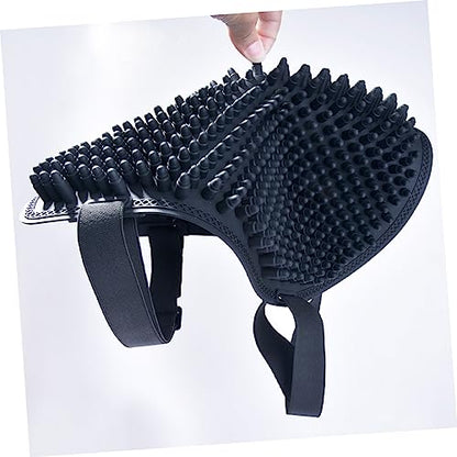 Sosoport Breathable Silicone Motorcycle Seat Cushion Cooling Non Slip Motorbike Seat Pad with Ventilation for Comfortable Riding and Heat Insulation Protection