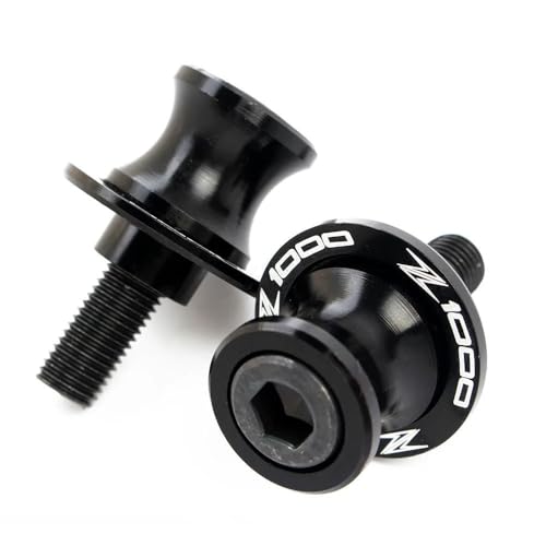 Motorcycle Accessories for Z1000 2003-2013 2012 2011 2010 CNC 10MM Swingarm Spools Slider Stand Screws-Green - color: Green