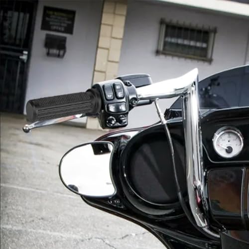 Motorcycle Hand Grips Cable Throttle Handlebar Grips Fit for Harley Dyna Softail Touring Road King Road Glide Sportster 48 72 883 1200