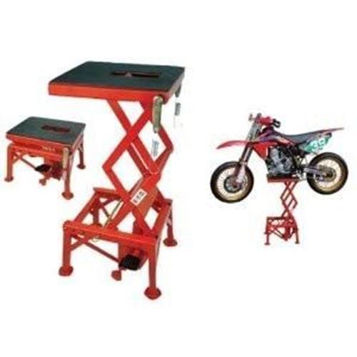 for 300 LB Scissor ATV Motorcycle Lawnmower Mower Lifting Lift Table Jack Lifter