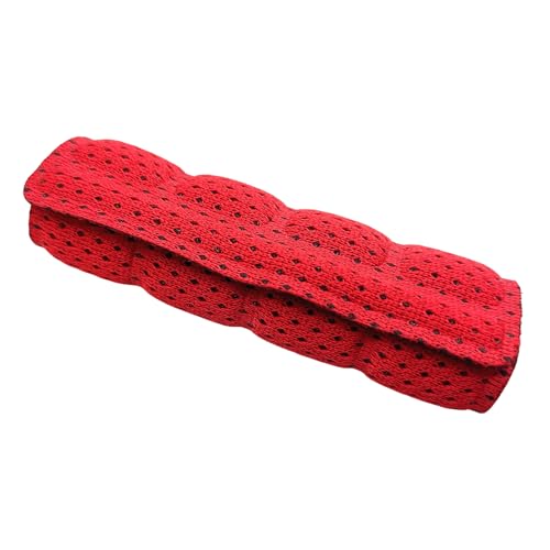 Helmet Chin Straps Jaw Pads Chin Pad Soft Foam Sponge Pad Strap Padding Replacement Lining Cushion Mat Liner Universal Fit for Cycling Bike Motorcycle Bicycle Riding - color: Red 4PCS