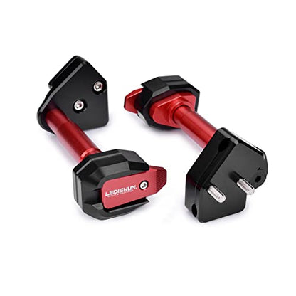 Motorcycle Falling Protection Frame Slider Fairing Guard Anti Crash Pad Protector Crash compatible with Honda CBR300R CBR 300R (2013-2023) (Red) - color: Red