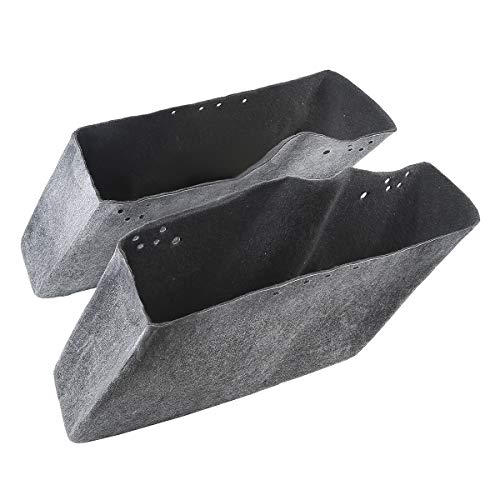 SLMOTO Drop-in Saddlebag Saddle Bag Liners Fits For Harley Touring Road King Road Glide Street Glide Electra Glide Ultra-Classic FLHT FLTR FLHR 1994-2013 - color: Liners Fit For 1994-2013 Touring