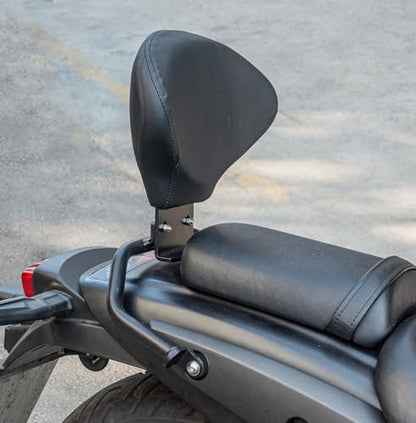 Motorcycle Sissy Bar Backrest for Eliminator 500 2024 2025 Detachable Rear Passenger Back Cushion Pad