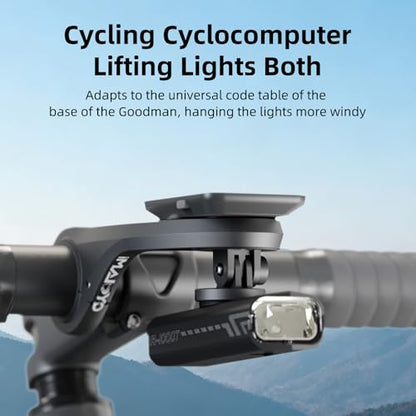 Out Front Mount Compatible with Garmin Edge GPS Bike Computer, XOSS G/G+, iGPSPORT Cycling Handlebar 1.25’’-1.5’’/ 31.8-35mm (S2) - style: S2