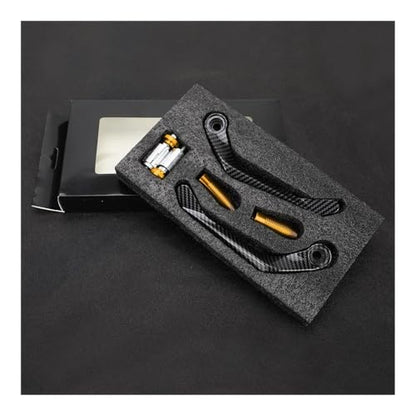 Clutch Lever Guards for GSX-R GSXR 1000 GSXR1000 2001-2024 Motorcycle Aluminum Handlebar Brake Clutch Lever Hand Guard Protector Handguard - color: Yellow No Logo