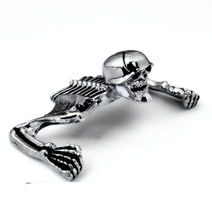 Eagle Lights SKULLRIDER Headlight and Fender Skull Figurehead for HD and Indian Motorcycles (Small) - size: Small