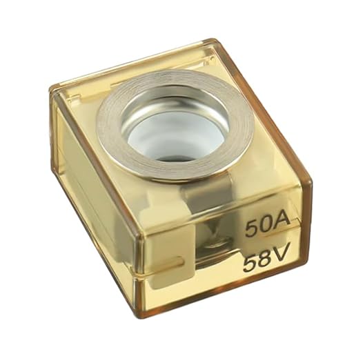 Terminal Fuse 50 AMP Marine Rated Battery Fuse 58V DC Max IP66 Waterproof MRBF Fuse 50A - style: 50A