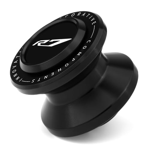 M6 Motorcycle Swingarm Spools Slider Compatible With YAMAHA YZF R7 2021 2022 2023 2024 2025 2026 | Swing Arm Stand Bobbins Screws YZF-R7 YZFR7 Accessories (black-2) - color: black-2