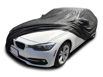 Custom Fits for 2007-2023 BMW M3 320i 328i 330i 335i 340i Car Cover Black Covers 320 328 330 335 340