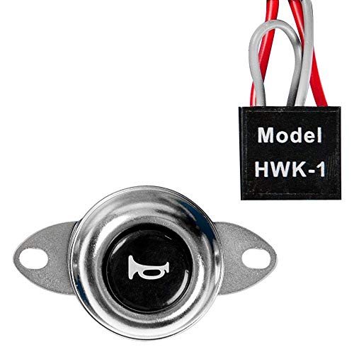 Wolo (HWK-1) Air Horn Wiring Kit with Horn Button Switch - style: Horn Wiring Kit with Horn Button